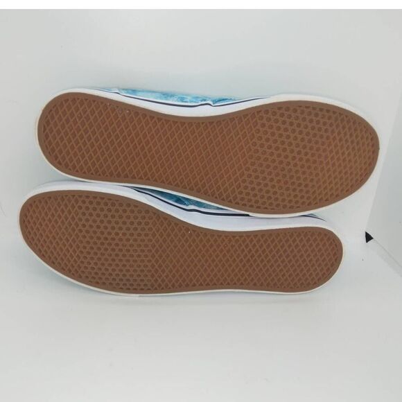 VANS Winston Women's Pre-owned Blue Water Low Top Lace-up Sneakers - sz. 8 1/2 - Picture 5 of 6